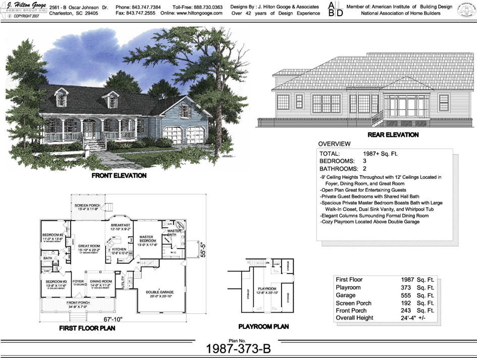 J. Hilton Googe Design Group, Inc. : Stock Plan #1987-373-A